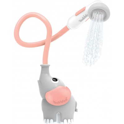 Yookidoo Elephant Baby Shower Rosa - Giocattolo da bagno 0-2 anni