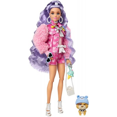 BAMBOLA BARBIE EXTRA N.6 CON 15 ACCESSORI IN OFFERTA