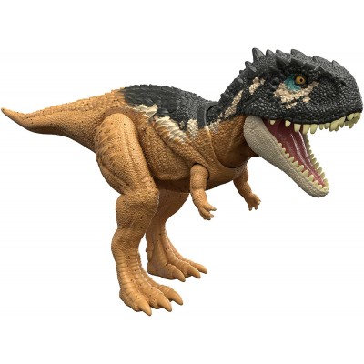 Dinosauro Mattel Jurassic World Attacco Ruggente Skorpiovenator