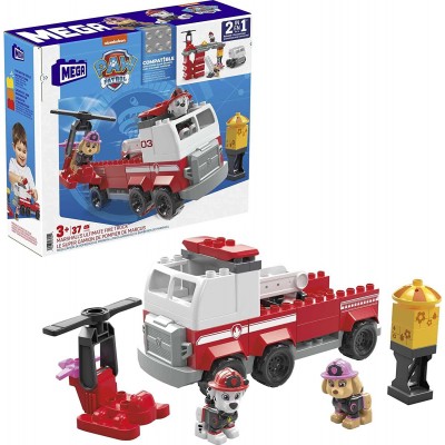 Costruzioni Mega Paw Patrol Camion dei Pompieri di Marshall