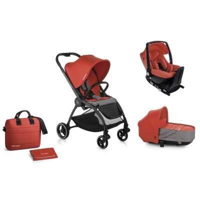 Trio Be Cool Outback Crib One Poppy