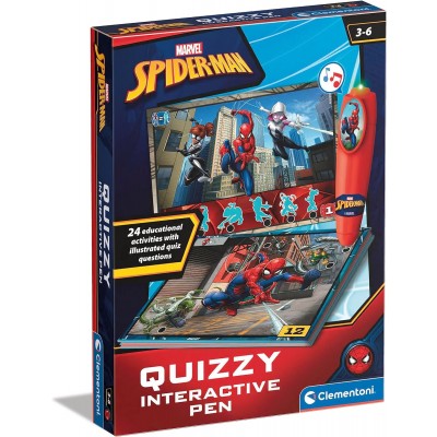Gioco Clementoni Marvel Spiderman Quizzy Interactive Pen