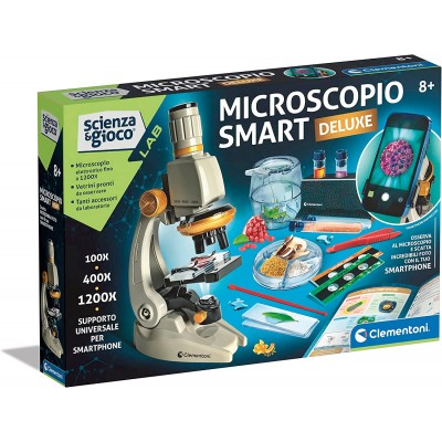 Gioco Clementoni Scienze Microscopio Smart Deluxe