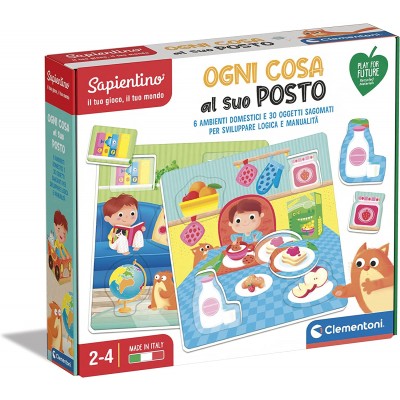 Gioco Educativo Clementoni Sapientino Ogni Cosa Al Suo Posto