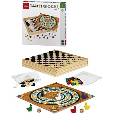 Gioco da Tavolo Dal Negro Tanti Giochi 20 Giochi