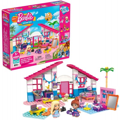 Playset Costruzioni Mega Barbie Casa Malib&ugrave;