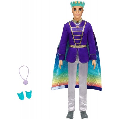 Bambola Barbie Ken Dreamtopia 2in1 da Principe a Tritone