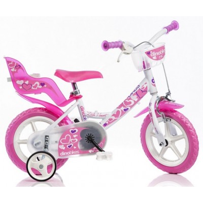 BICICLETTA DINO BIKES LITTLE HEART 12 POLLICI IN OFFERTA