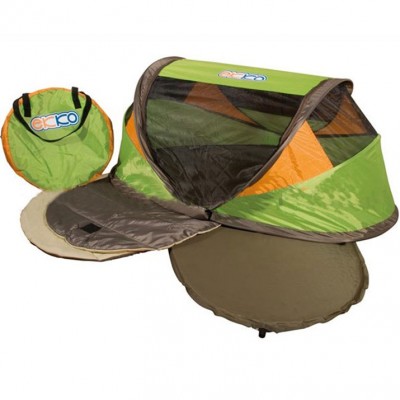 Lettino da Campeggio Ekko nido trasportabile Green