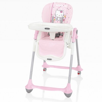 Seggiolone Brevi Convivio Hello Kitty Rosa Basic