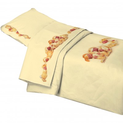 Lenzuola Baby Culla Bunnies Anne Geddes Completo Per Culla In