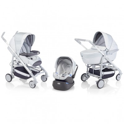 Trio Chicco Love Fabulous Edition Silver Star  + Materasso e Cuscino Omaggio