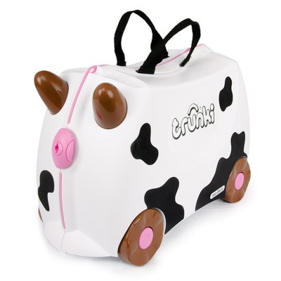 TRUNKI VALIGIA CAVALCABILE FRIEDA LA MUCCA IN OFFERTA