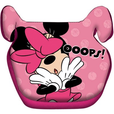 Seggiolino Auto Alzabimbo Disney Minnie Rosa 15-36 Kg