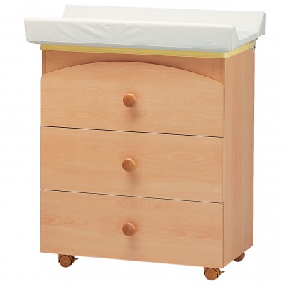 Mibb Cassettiera Fasciatoio Pop Naturale