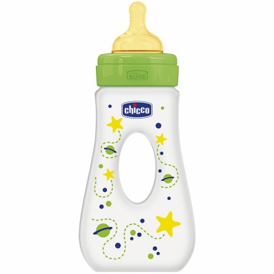 Biberon Passeggio Chicco 240 ml Tettarella in Caucciù