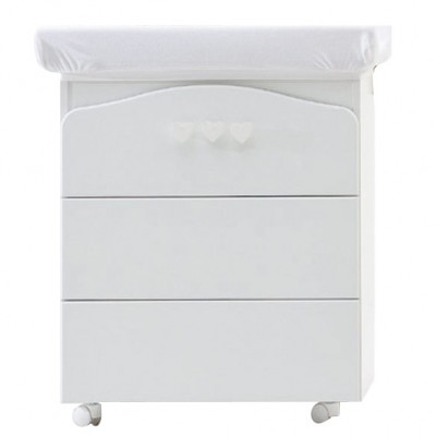 Nanan Cassettiera Fasciatoio Tato Bianco