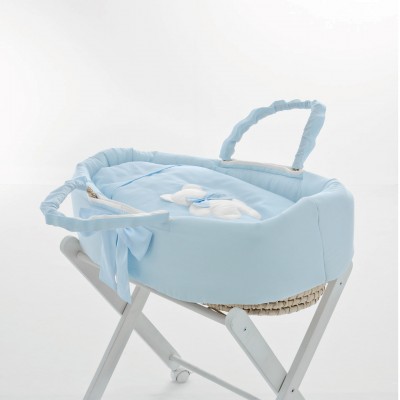 Cesta Porta enfant Nanan Fiocco Azzurro /