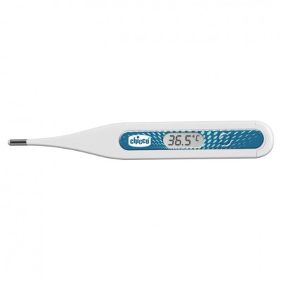 Termometro Chicco Digitale Pediatrico Digi Baby Blu & Stripes Azzurro