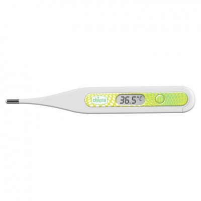 Termometro Chicco Digitale Pediatrico Digi Baby Giallo Fluo