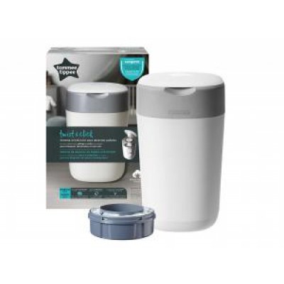 Contenitore per Pannolini Tommee Tippee Sangenic Twist & Click Bianco