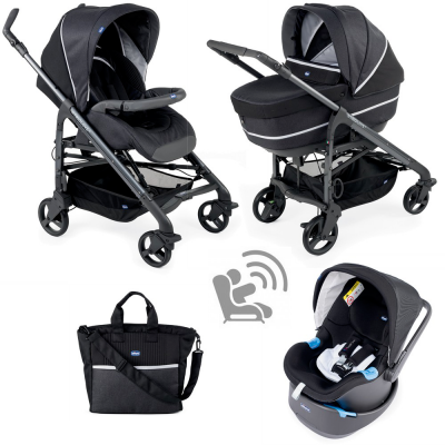 Trio Chicco Love Up BebeCare Pirate Black Anti-Abbandono 