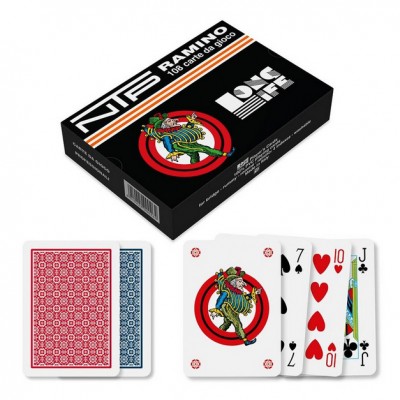 	 Carte da Gioco NTP Ramino Long Life