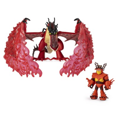 Drago Spin Master Dragon Trainer Snotlout e Hookfang
