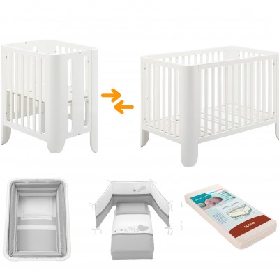 Set Lettino Culla Erbesi Duo Trasformabile