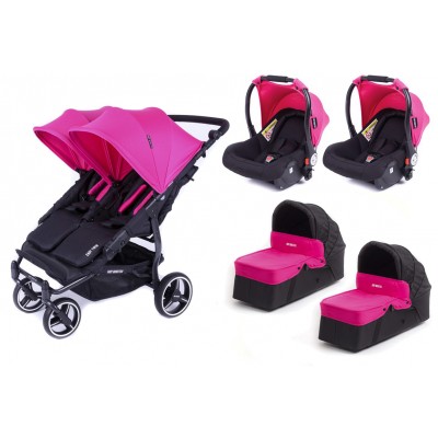 Trio Gemellare Baby Monsters Easy Twin Fucsia