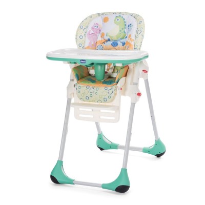CHICCO HIGHCHAIR POLLY 2 IN 1 0447 DINOFOOD IN OFFERTA