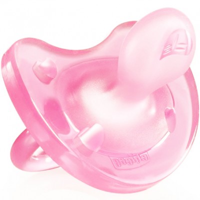Gommotto Chicco Silicone Physio 6-12m Rosa