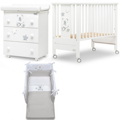 Set Baby Fashion Insieme Bianco