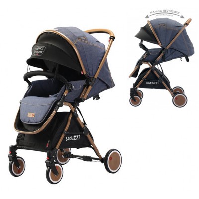 Passeggino Reversibile Baciuzzi Verso Coupè Jeans