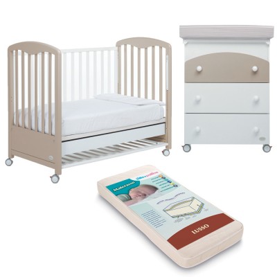 Kit Foppapedretti Patty Bianco Tortora