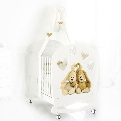 Lettino Cremino Lux Trudi Baby Expert Bianco In Offerta