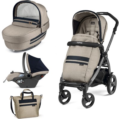 Trio Peg Perego Book 51 Elite Luxe Ecru I-size Louge