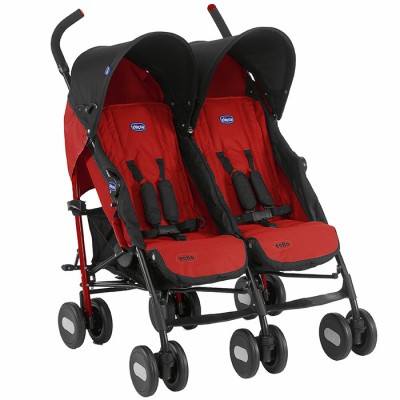 Passeggino Gemellare Chicco Echo Twin Garnet