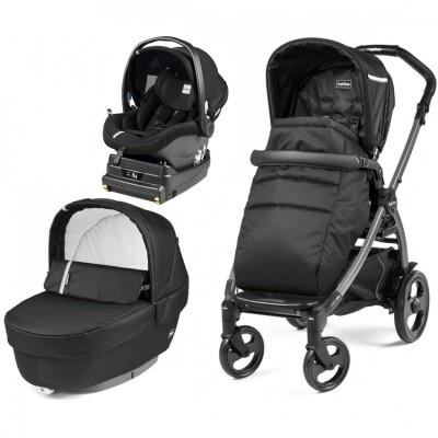 TRIO PEG PEREGO BOOK ELITE SEGGIOLINO AUTO I SIZE CLASS BLACK IN