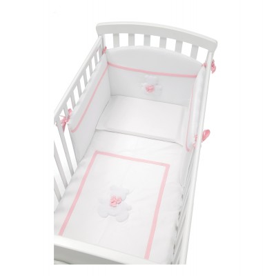 Set Piumone per  Lettino Erbesi Dudu Rosa 