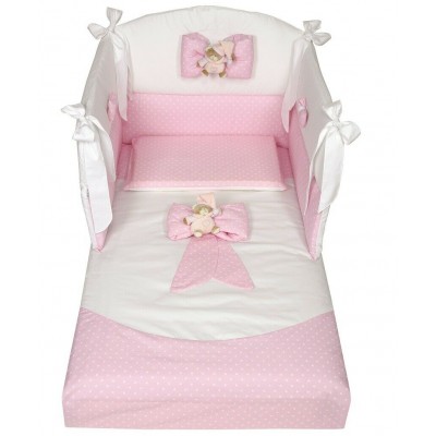 Completo Piumone Billo e Pallina Cristy Rosa