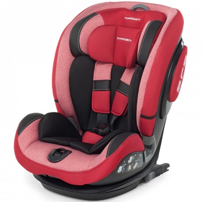 Seggiolino Auto Foppapedretti IsoPlus IsoFix e DualFix Gruppo 1/2/3, 9-36 Kg Cherry