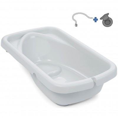 Vaschetta + Kit Scarico Chicco per Bagnetto Fasciatoio Cuddle & Bubble Dots