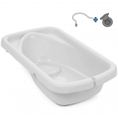 Vaschetta + Kit Scarico Chicco Cuddle & Bubble Graphite Melange