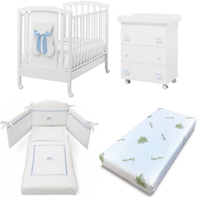 Set Erbesi Bubu Bianco Azzurro