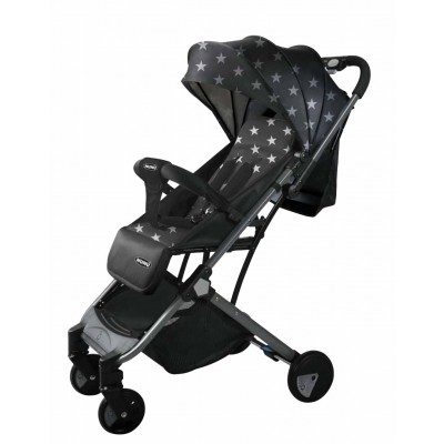 Passeggino Nunù Small Nero Stelle Full