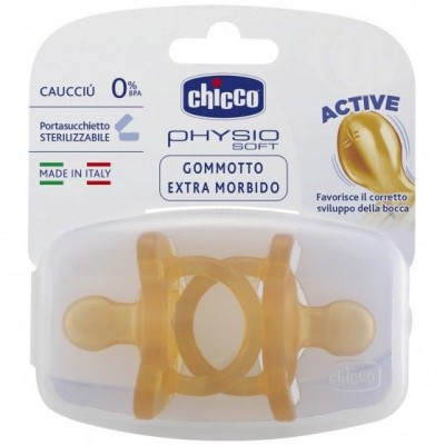 Chicco CHICCO Gommotto Physio Soft 2 ciucci in caucciù 4m+ 