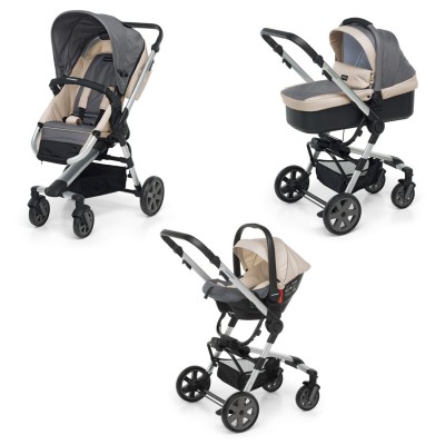 Trio Foppapedretti SuperTres i-Size Silver