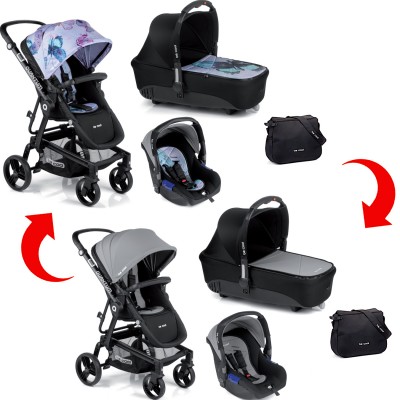 Trio Be Cool Quantum 3 Cocoon Zero (Double Face Butterfly vs Grey)