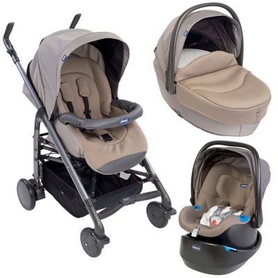 Trio Chicco Love Poetic con Kit Auto incluso